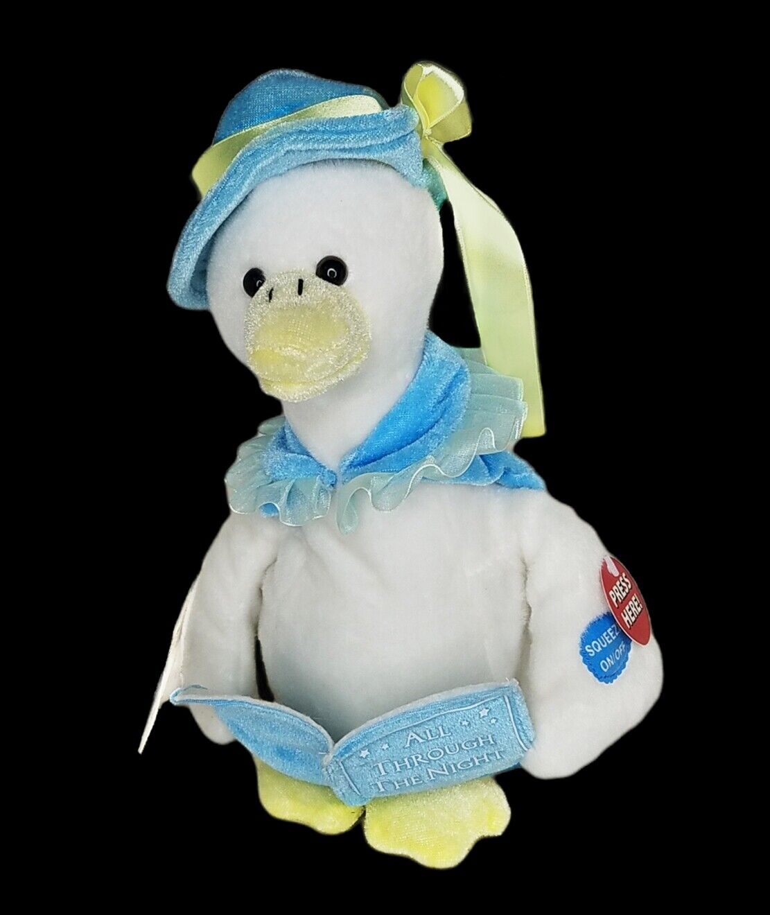 Goodnight Goose Animated Plush Musical Lullaby Singing All Through The Night New