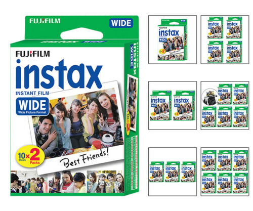 Fujifilm Instax Wide Fuji Instant Film Sheets For Wide 300 & 210 Instant Cameras