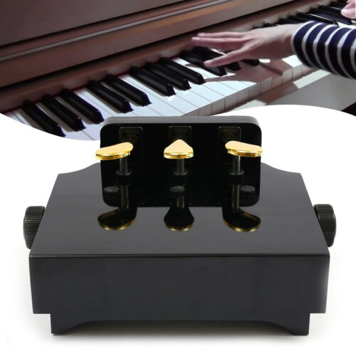 3gold-plated Lift Pedal Piano Damper Sustain Adjustableauxiliary Pedal Extenders