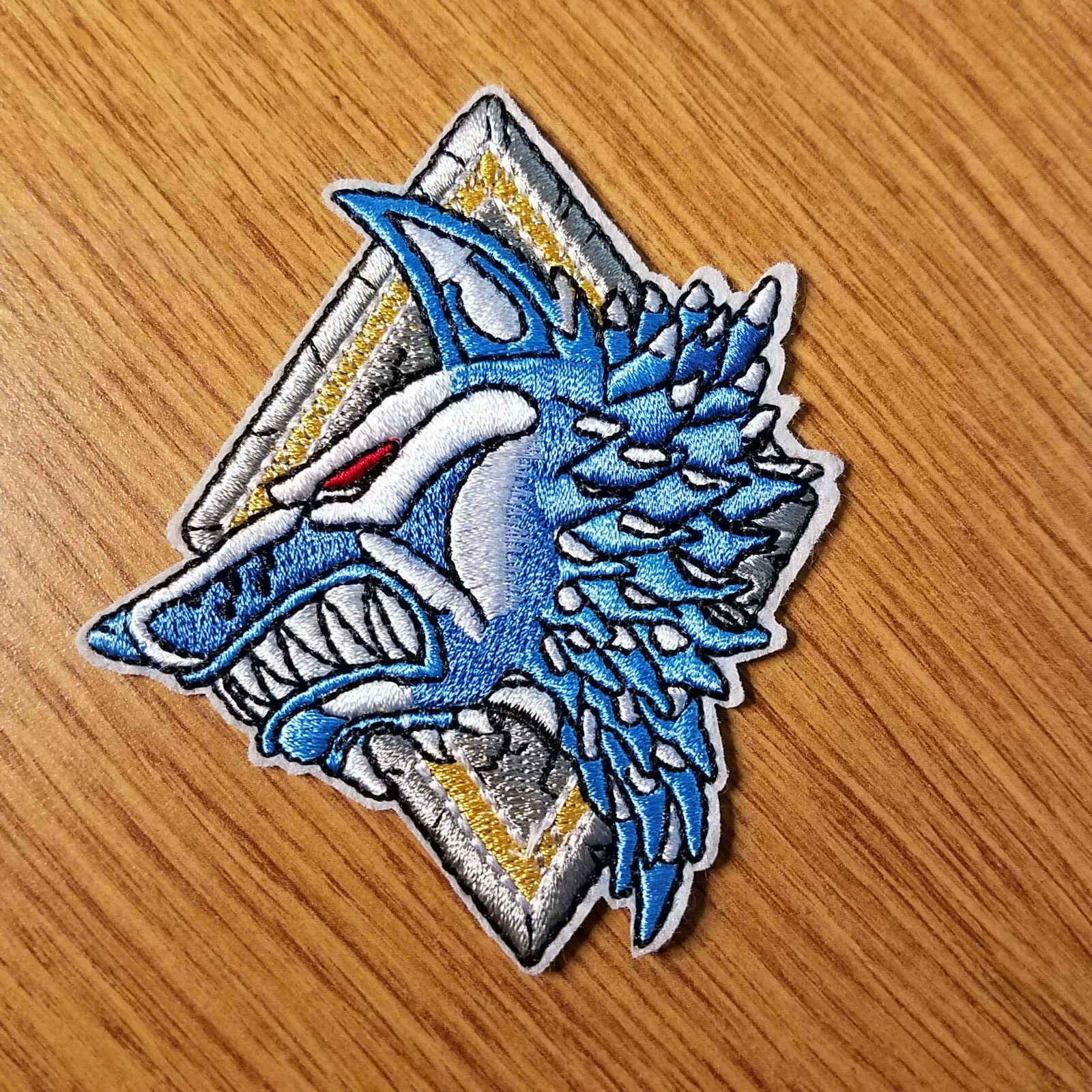 Warhammer 40k Space Wolves Patch 3 1/2 Inches Tall