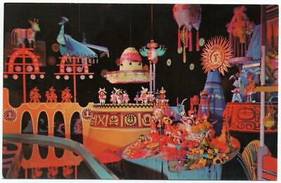 1960s Disneyland Postcard   It's A Small World  Fantasyland   Latin America