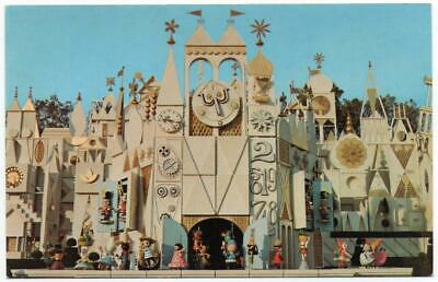 1960s-70s Disneyland Postcard   It's A Small World  Fantasyland