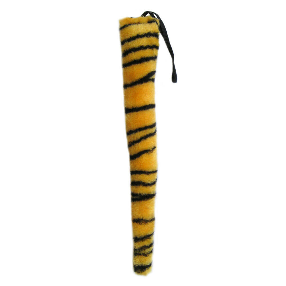 Plush Tiger Tail Costume Accessory ~ Fun Halloween Tiger Mascot Dress Up Party