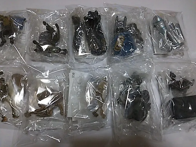 Furuta Ray Harryhausen Mini Figures Set Of 10 Sinbad Movie Creatures