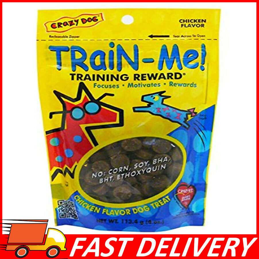 Train-me Training Rewards For Dogs, Chicken, 4-ounce