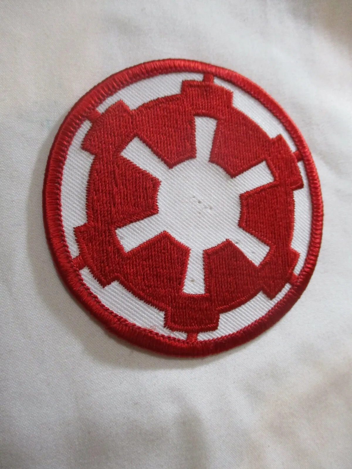 Star Wars Red And White Imperial Patch